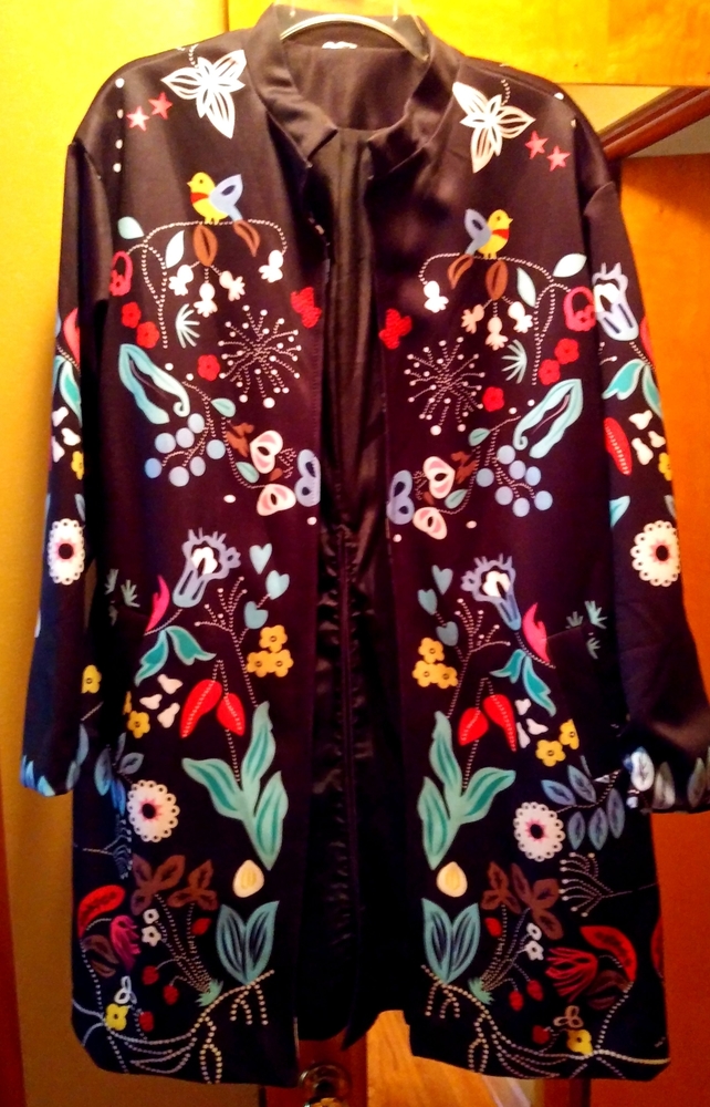 NEW Floral Jacket XL